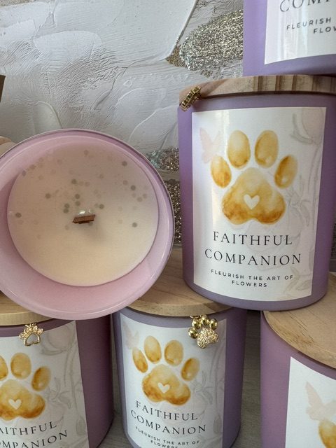Faithful Companion - Artisan Pet Sympathy Candle - Image 4