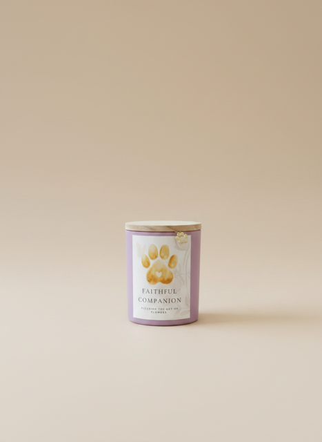 Faithful Companion - Artisan Pet Sympathy Candle - Image 5