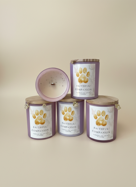 Faithful Companion - Artisan Pet Sympathy Candle - Image 3